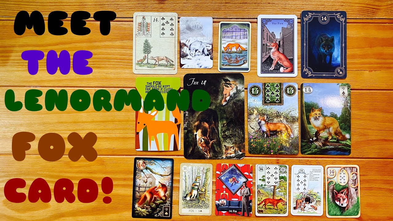 Everything you need to know about the Lenormand Fox card!