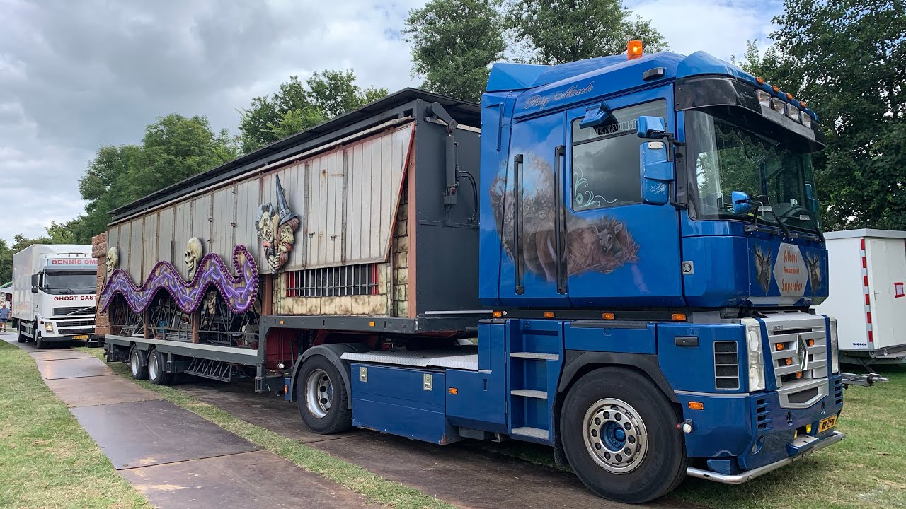 Kermis Heemskerk 2022 Transport en opbouw Deel 2