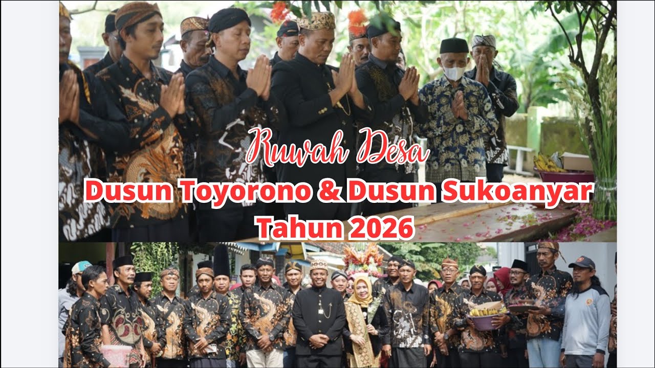 KIRAB GUNUNGAN DESA SUKOANYAR SEDEKAH BUMI TAHUN 2026