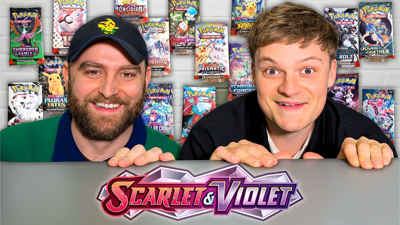 Vi åbner ALLE Scarlet & Violet booster packs!