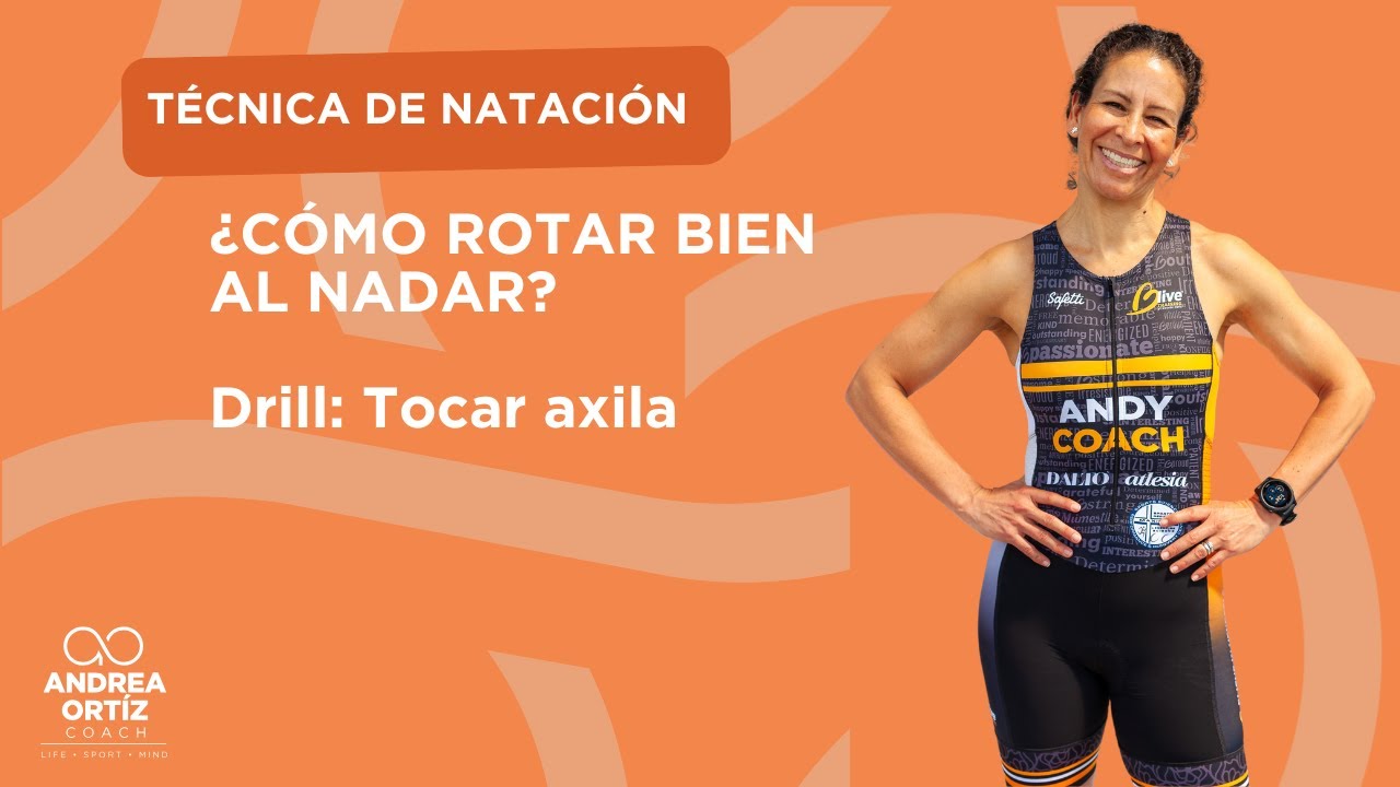 Técnica de natación para rotar bien: Drill tocando axila