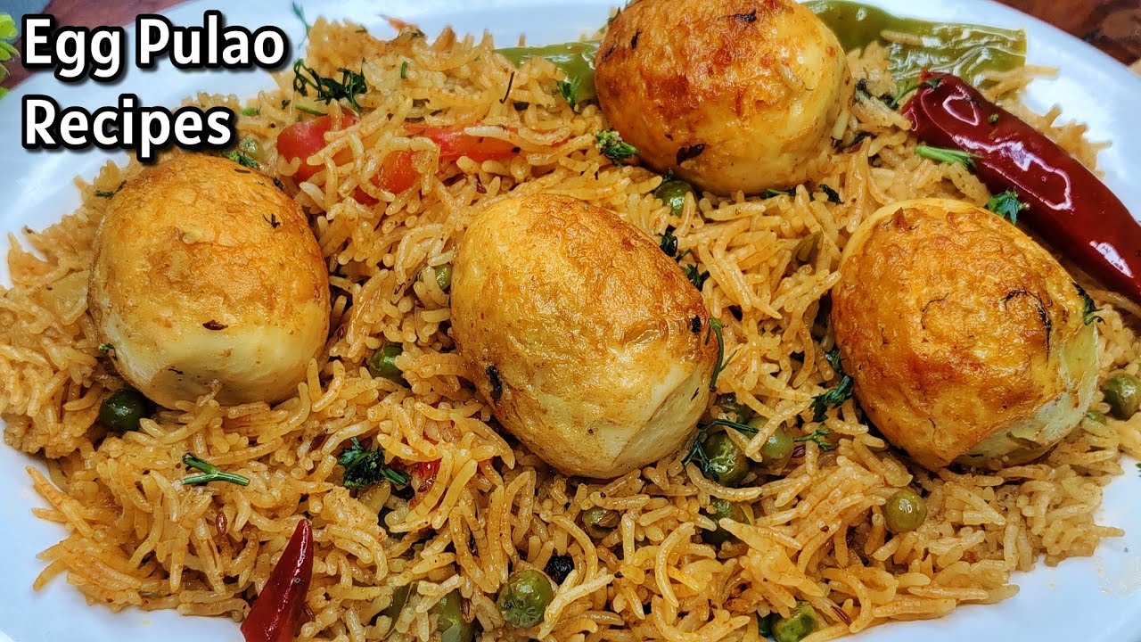5 Minutes Egg Pulao Recipe | New Recipe | Dinner Recipes | Easy Anda Pulao Recipe | Egg Recipes