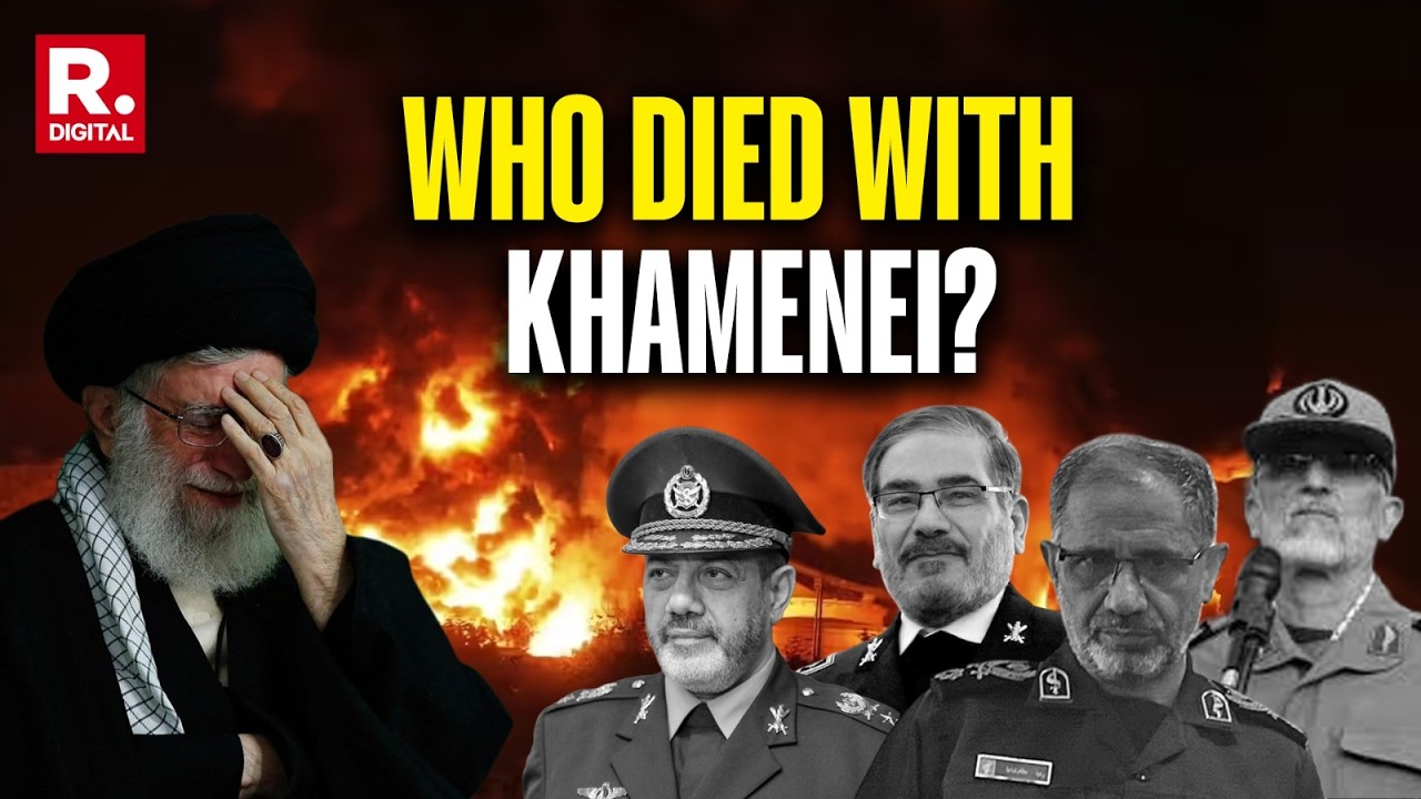 US-Israel Eliminate Khamenei And 40 Key Iranian Officials | Tehran War