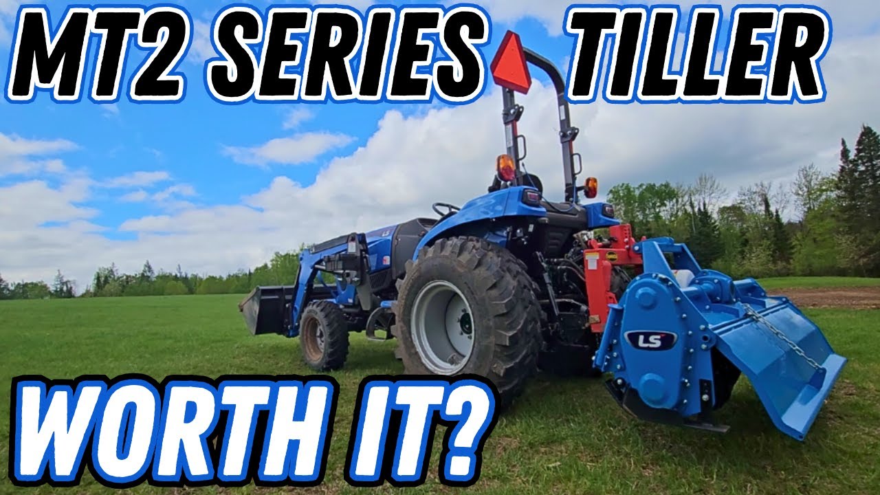 Роторный культиватор LS Tractor в действии: стоит ли он своих денег?