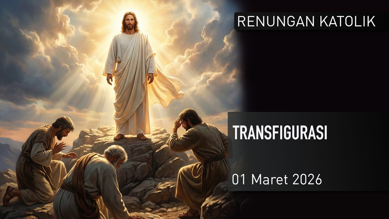Renungan Katolik 01 Maret 2026 Transfigurasi