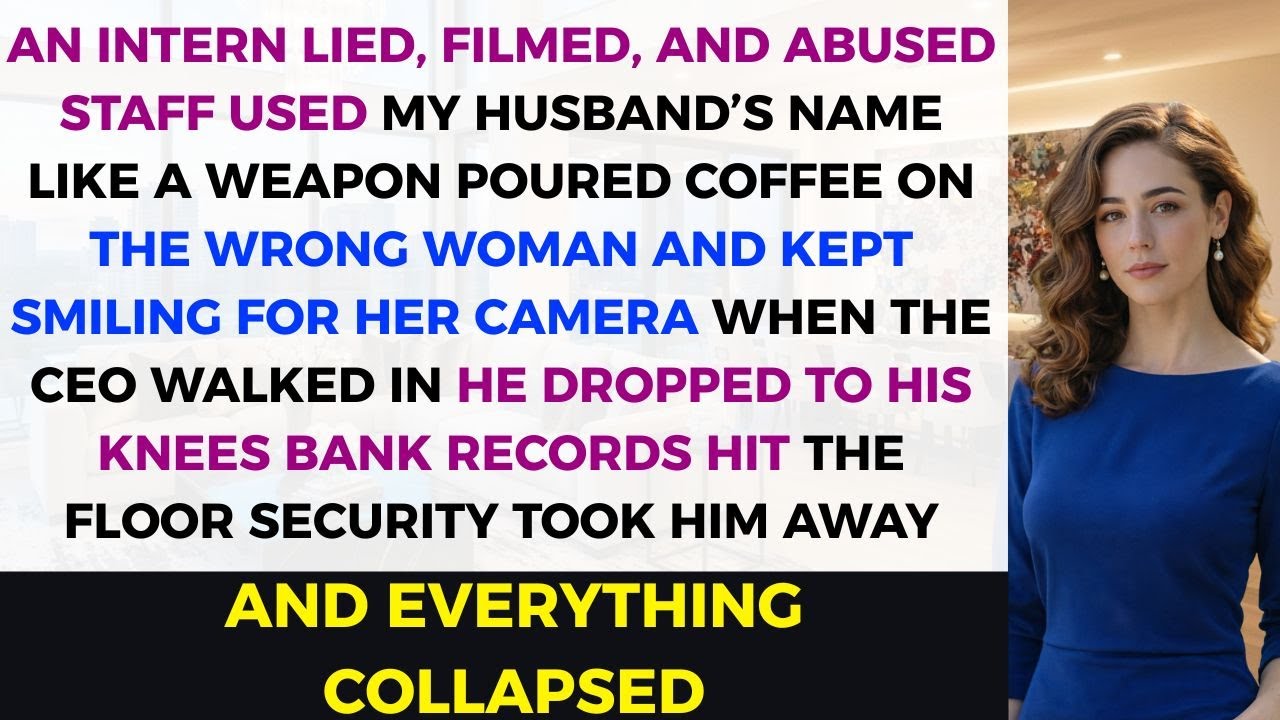Intern Threw Coffee on Me Saying the CEO Was Her Husband My Perfect Call Ended His Career?