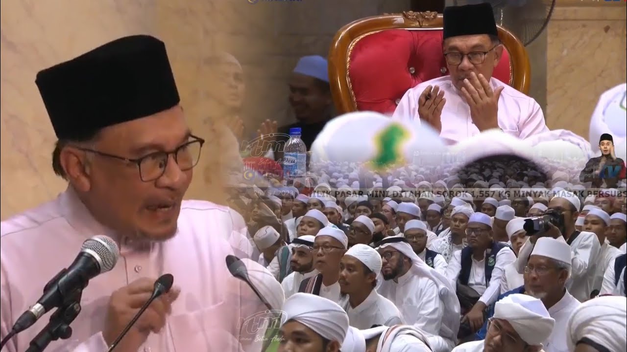 Ucapan Penuh PM Anwar Ibrahim di Majlis Ilmu Madani di Masjid Putra, Putrajaya