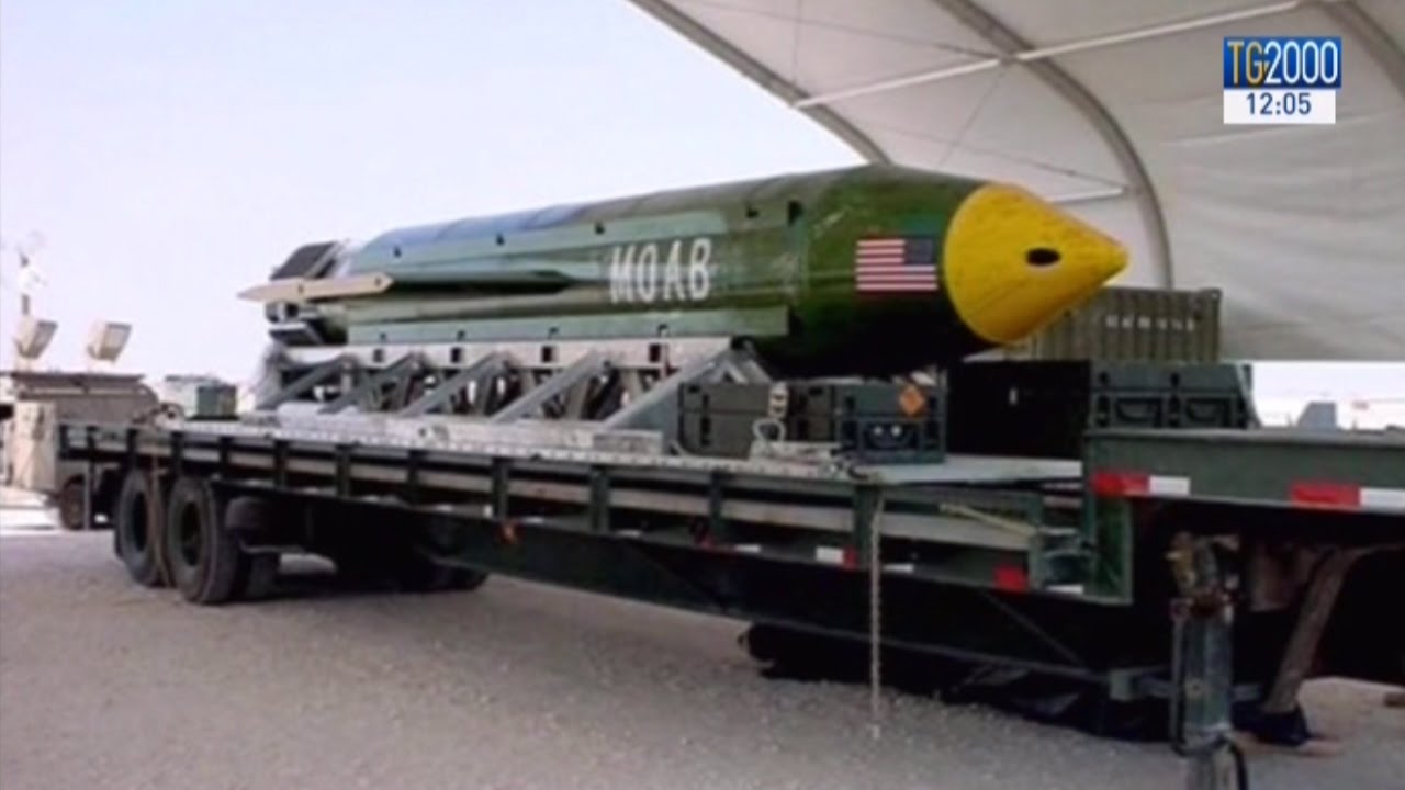 Superbomba Usa sganciata contro l'isis in Afghanistan. Pyongyang minaccia nuovi test nucleari