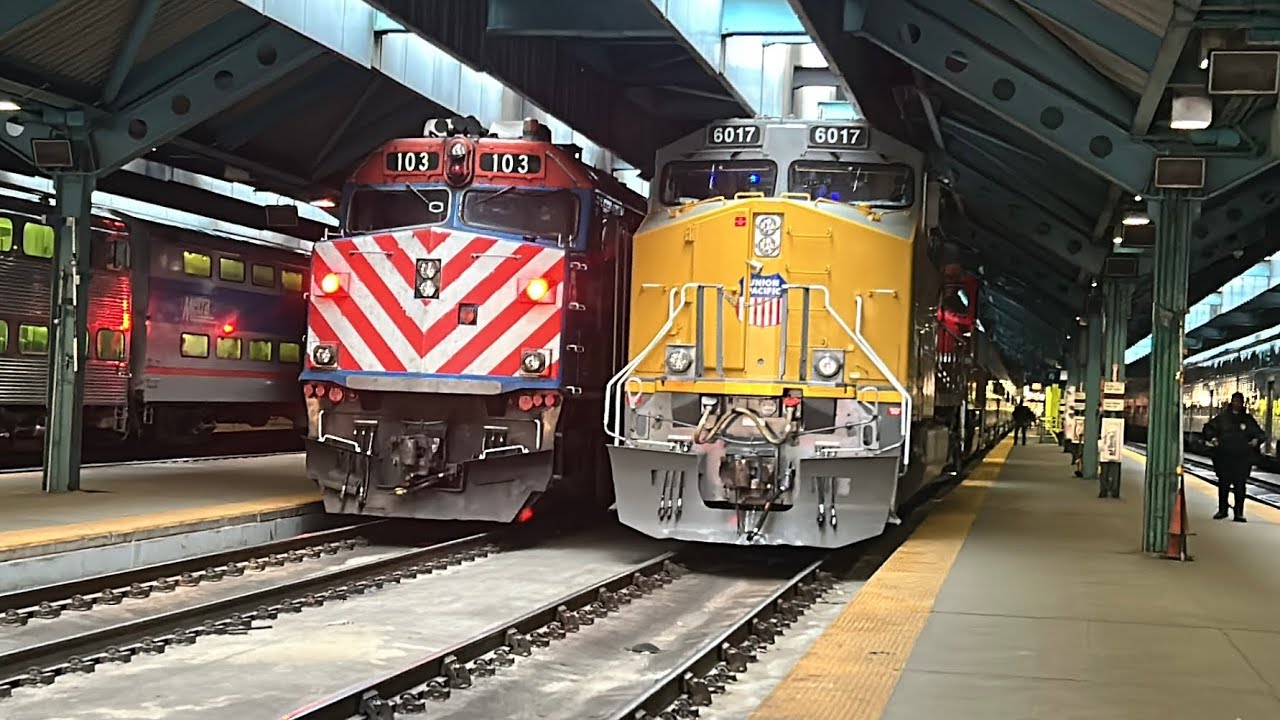 Chicago OTC Short Railfanning ft. UP 1616, METX 104 | 11/11/2025