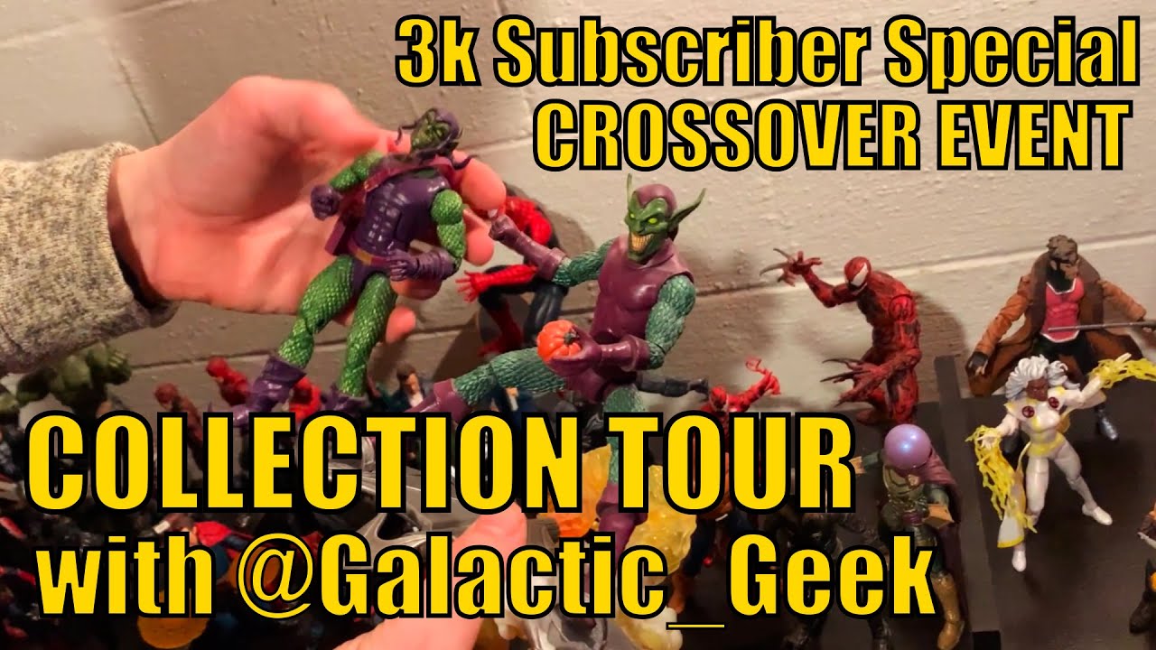 3k Subscriber Special | Toy Collection Tour with @TheGalactic_Geek | Channel Crossover Event