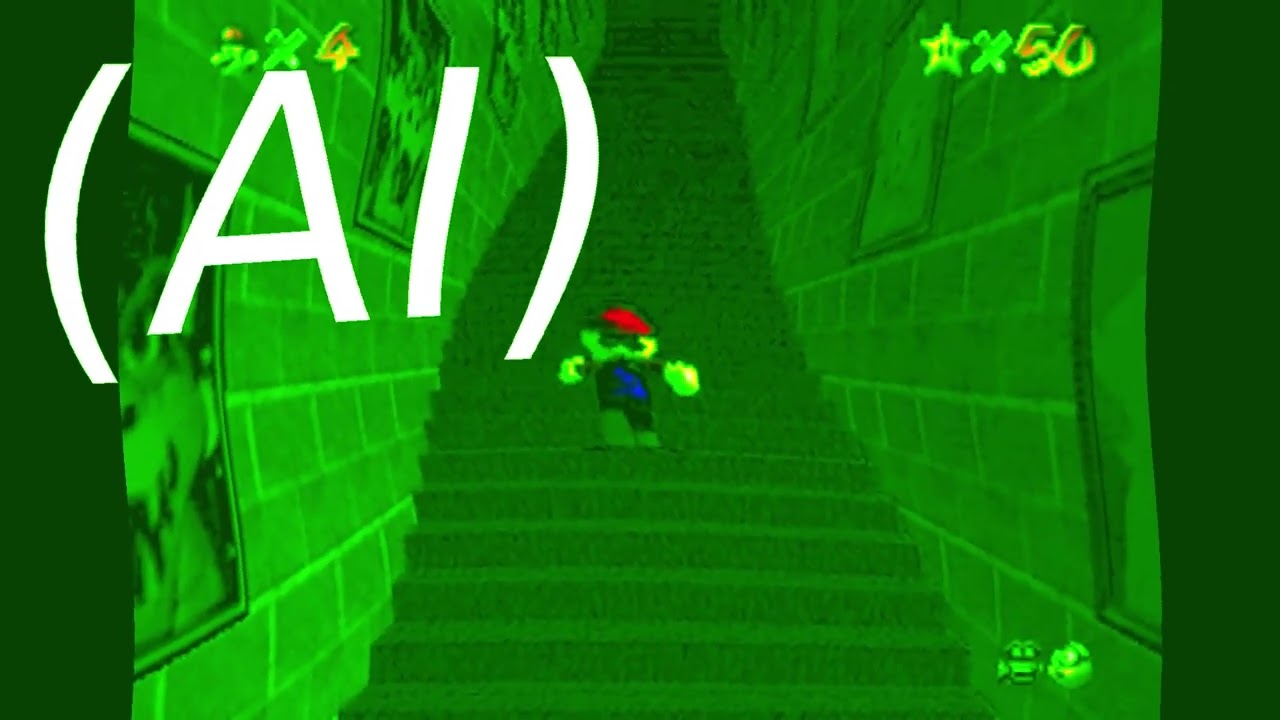 AI continues Infinite Staircase theme from SM64