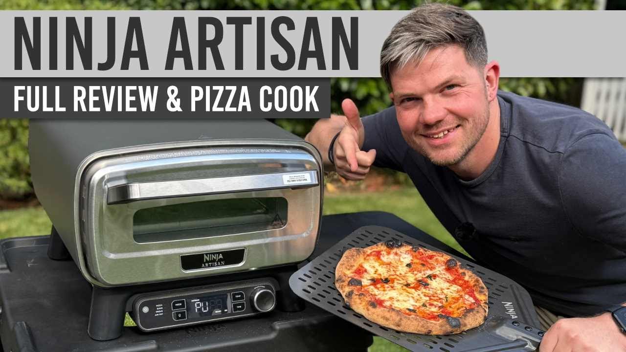 NINJA ARTISAN Electric Outdoor Pizza Oven | Review & Pizza Cook