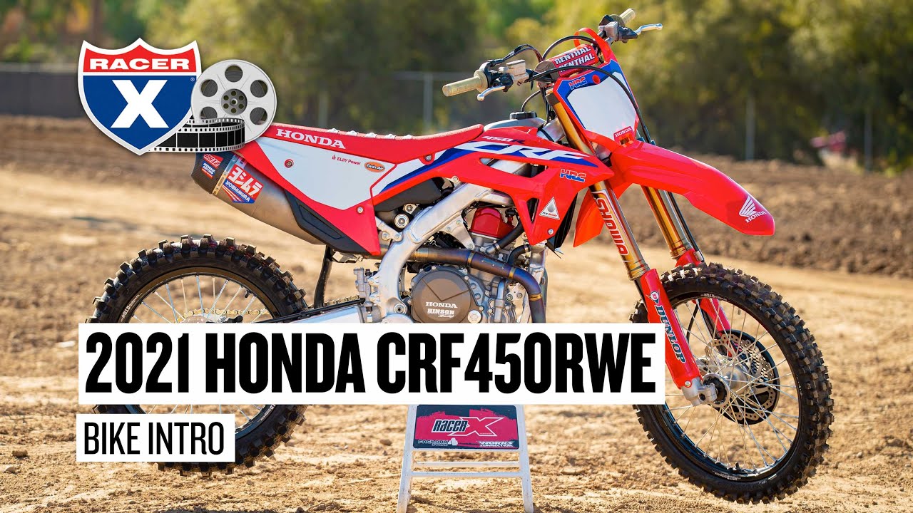 2021 Honda CRF450RWE (Works Edition) Bike Intro & Test