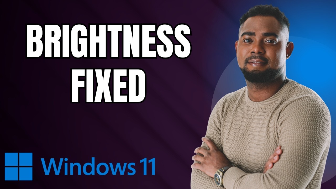 Windows 11 Brightness Too Dark or Too Bright? Fix It in Seconds