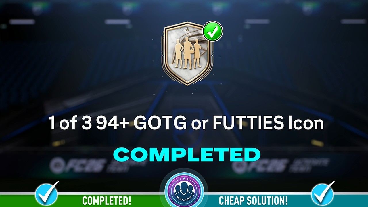 Выбор игрока 1 из 3 (94+ GOTG, FUTTIES Icon или Hero) &mdash; Дешевое решение и советы по SBC &mdash; FC 26