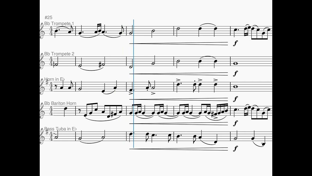 Highland Cathedral, Brass Quintet and Percussion, Comp: Roever and Korb, arr; K Ray #brassquintet