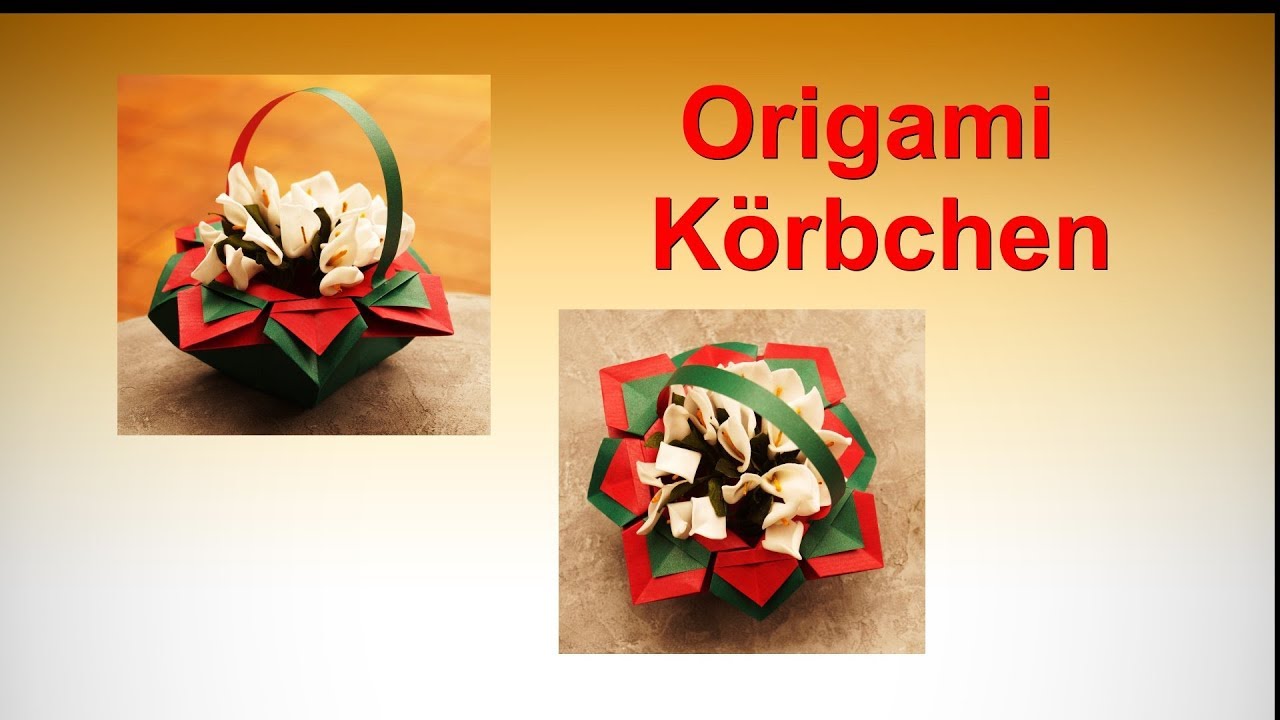 Origami K&ouml;rbchen/RuthvonG
