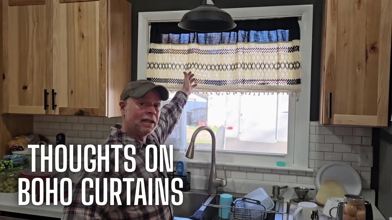 Льняной ламбрекен для окон FRAMICS Farmhouse, вязаный крючком в стиле бохо