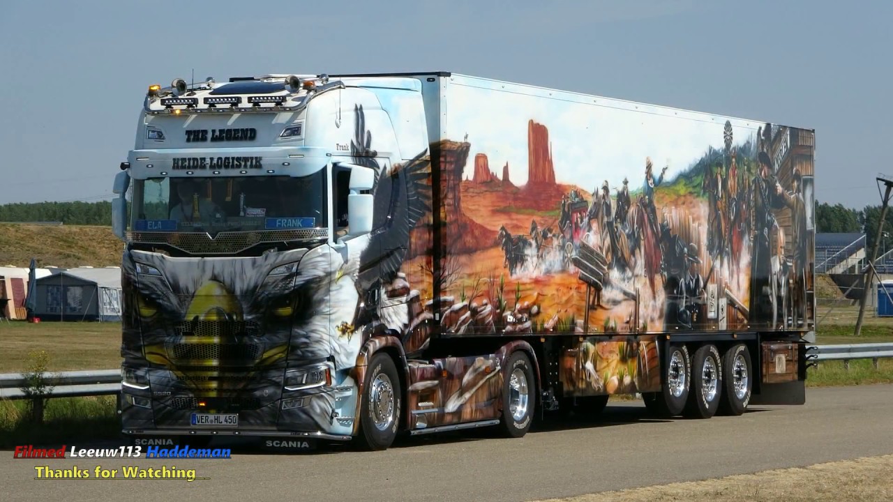 New Scania Generation S520 V8 The Legend - With eagle look - Heide Logistik