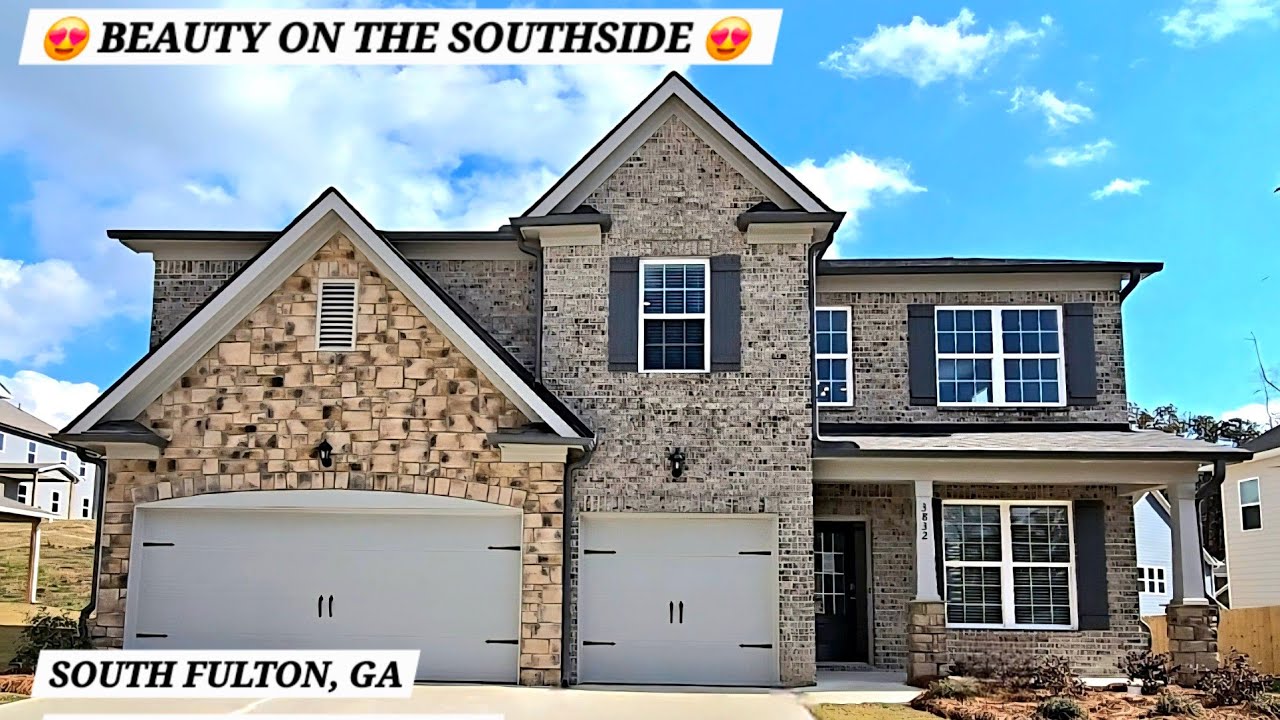 🔥This DR Horton Home in South Fulton, GA Is a Total Showstopper🔥