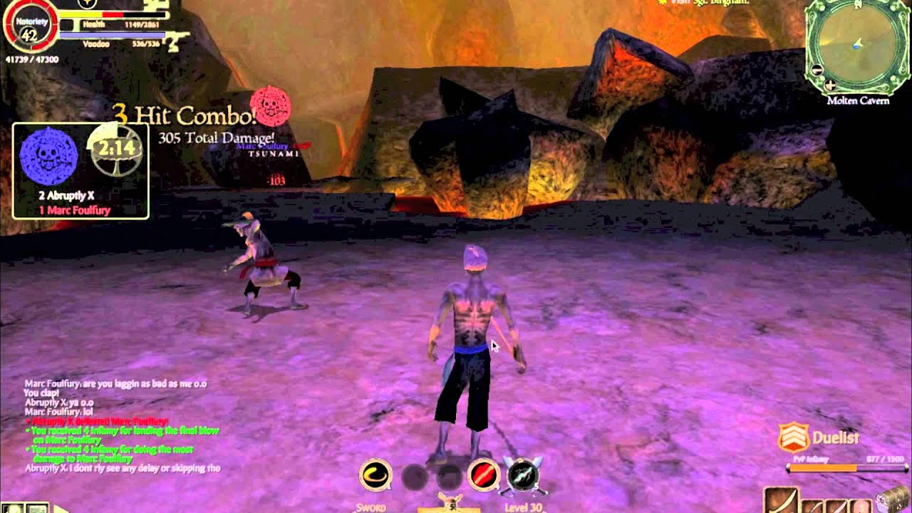 POTCO: PvP - Abruptly X VS Marc Foulfury