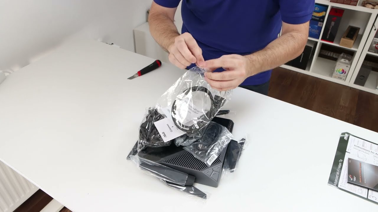ASUS ROG Rapture GT-AXE11000 unboxing
