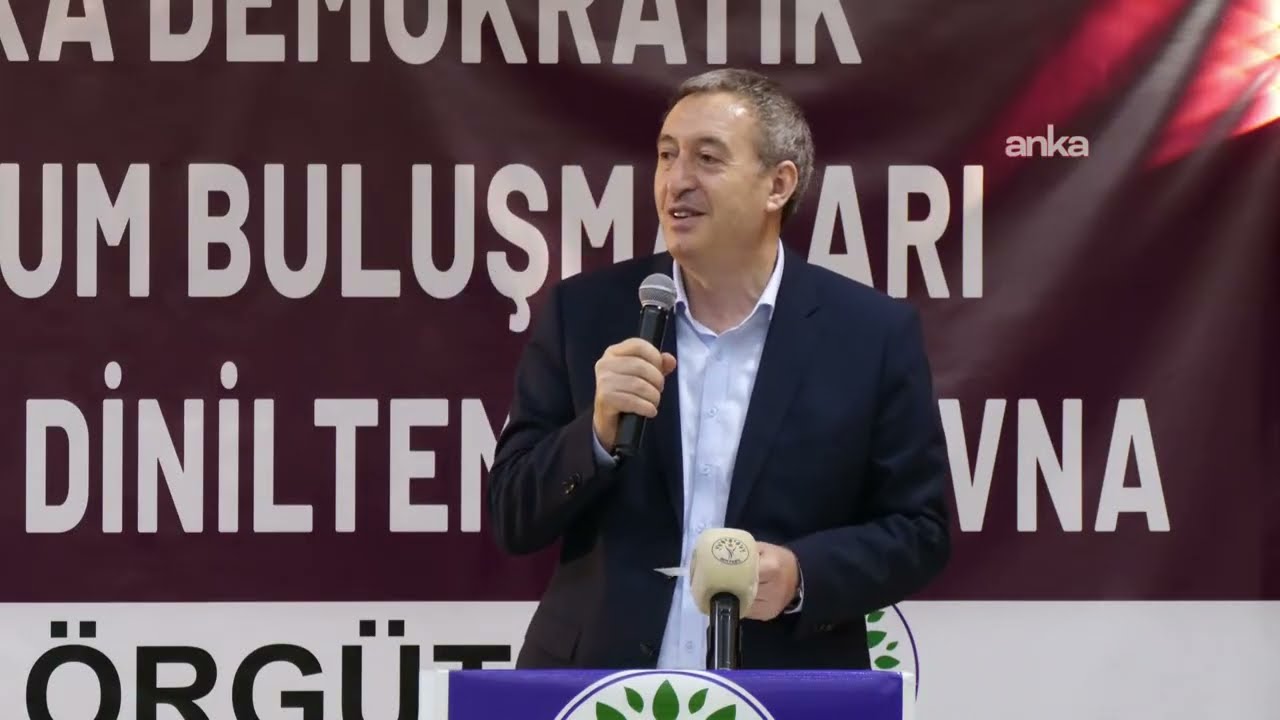 DEM Parti Eş Genel Başkanı Tuncer Bakırhan, Siirt'te halk buluşmasına katıldı #Canlı