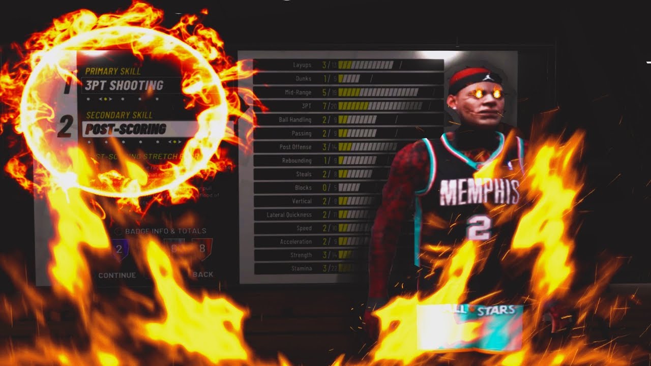 🔥BEST STRETCH BUILD LEAKED!🔥 HIGHEST OVR POST-SCORING STRETCH!🙌💯 NBA2K19!