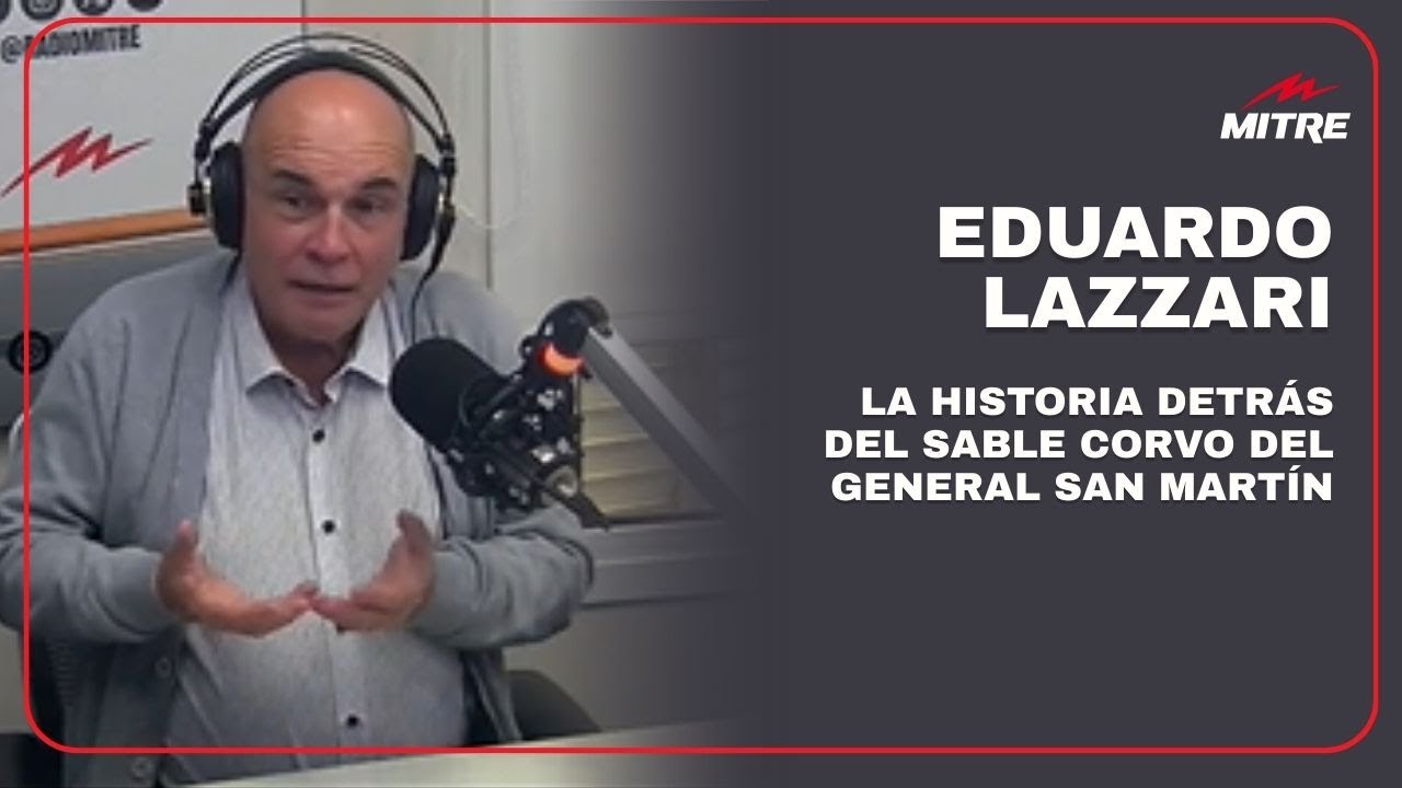 Eduardo Lazzari y la historia detrás del Sable corvo del General San Martín