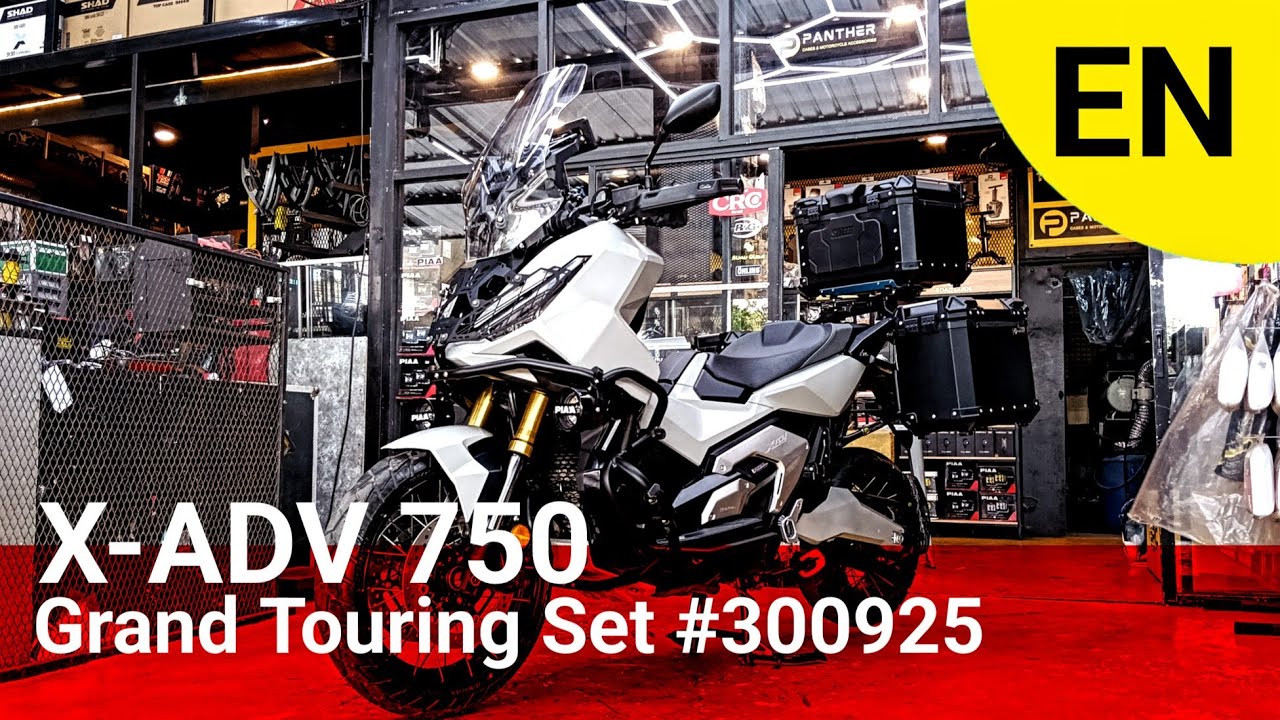 EN | Review X-ADV 750 Grand Touring Set #300925 ( Akrapovic + PANTHER + LPW530 + SRC )