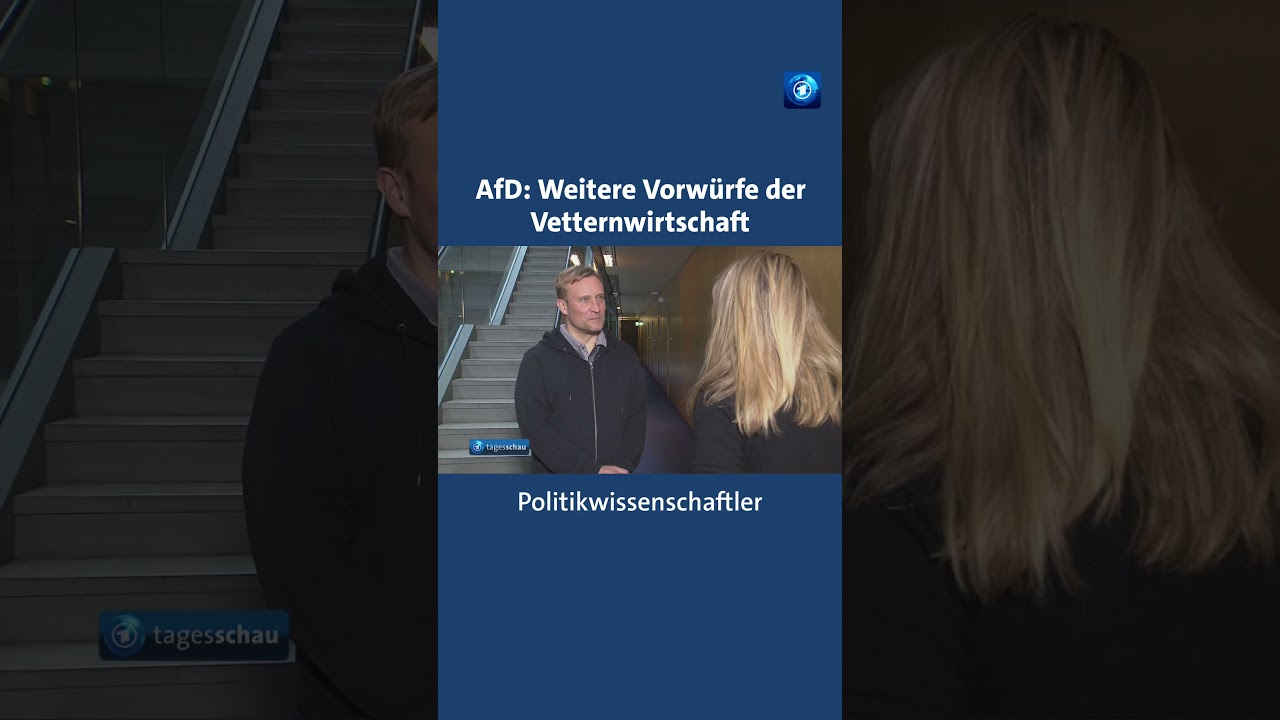 AfD: Neue Vorw&uuml;rfe der Vetternwirtschaft