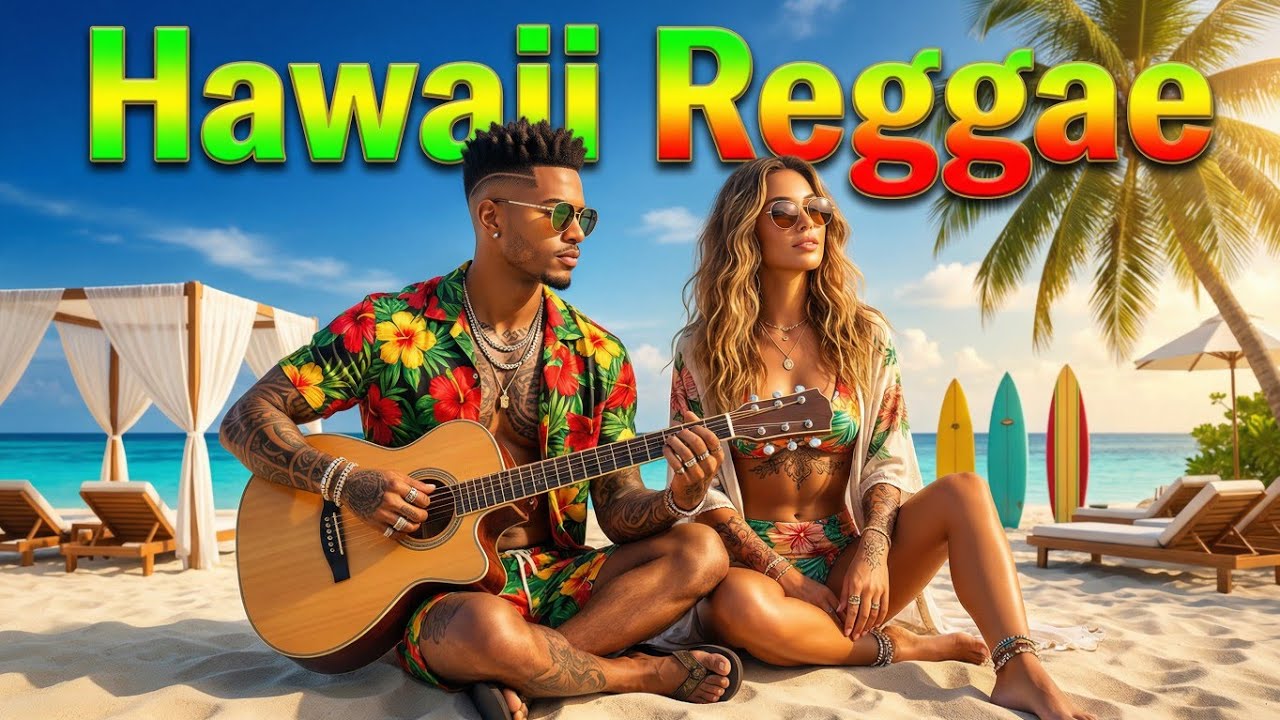 🌊 Hawaiian Tropical Chill – Laid-Back Reggae for Peace & Positivity 🌺