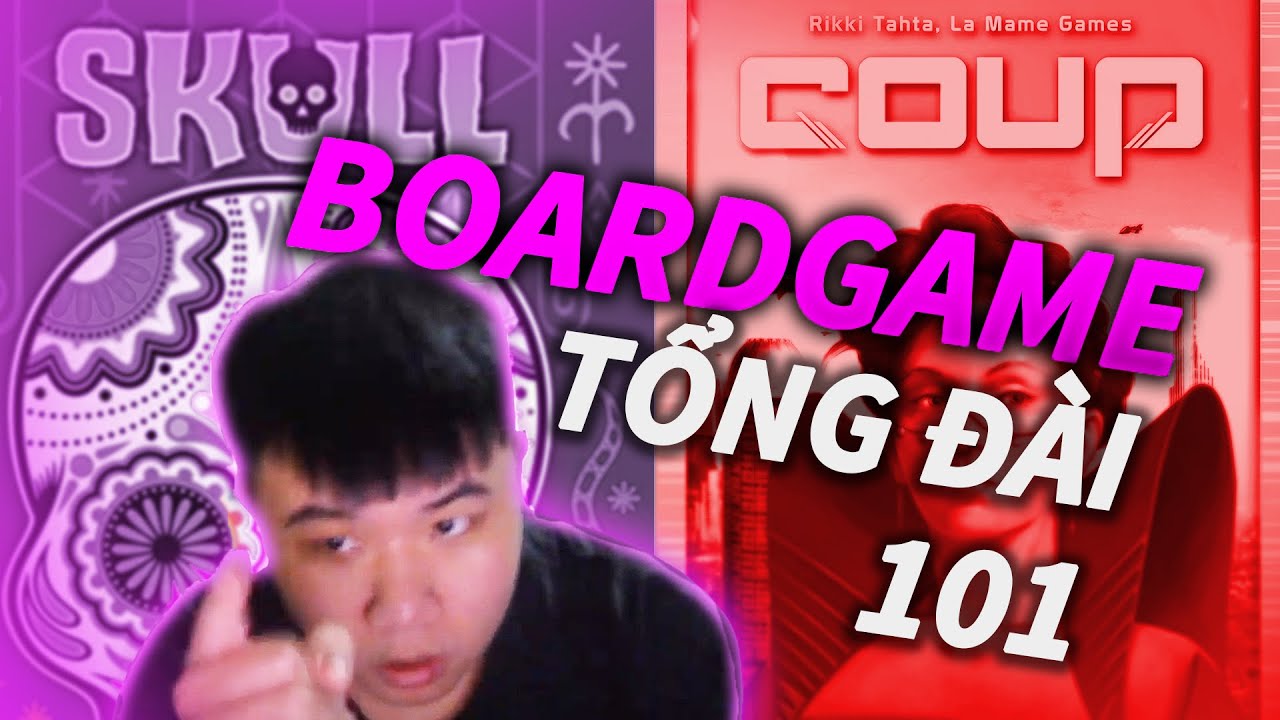 GIỚI THIỆU VÀI BOARDGAME HAY