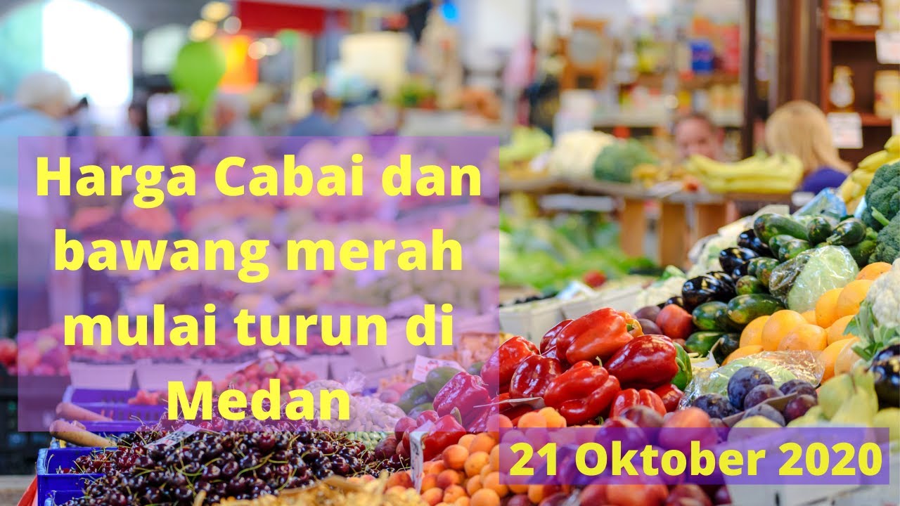 Harga cabai merah di Medan mulai turun 21 Oktober 2020