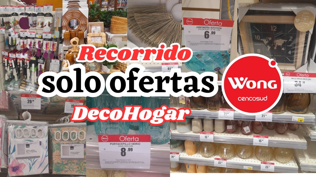 RECORRIDO DE SOLO OFERTAS 😍 | DecoHogar 🏘 WONG