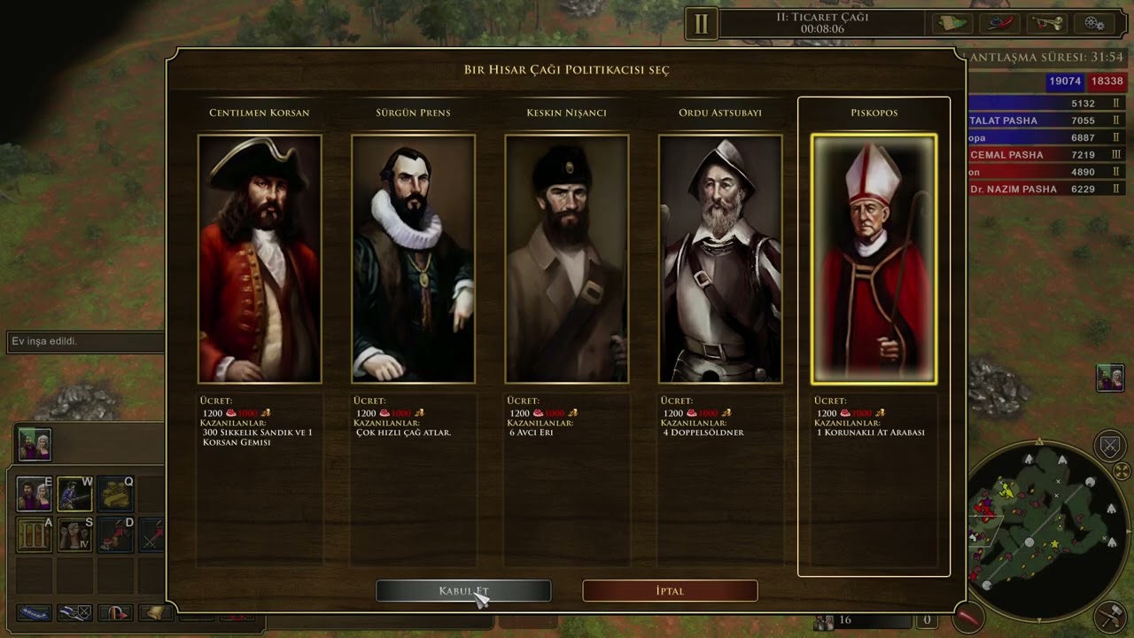 AGE OF EMPİRES 3 DE ALMANYA OYNANIŞ
