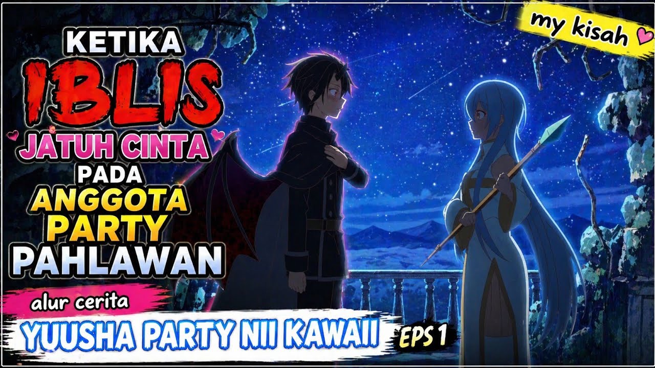 Ketika Iblis Jatuh Cinta Pada Priestess Cantik😍 - Yuusha Party Ni Kawaii Episode 1