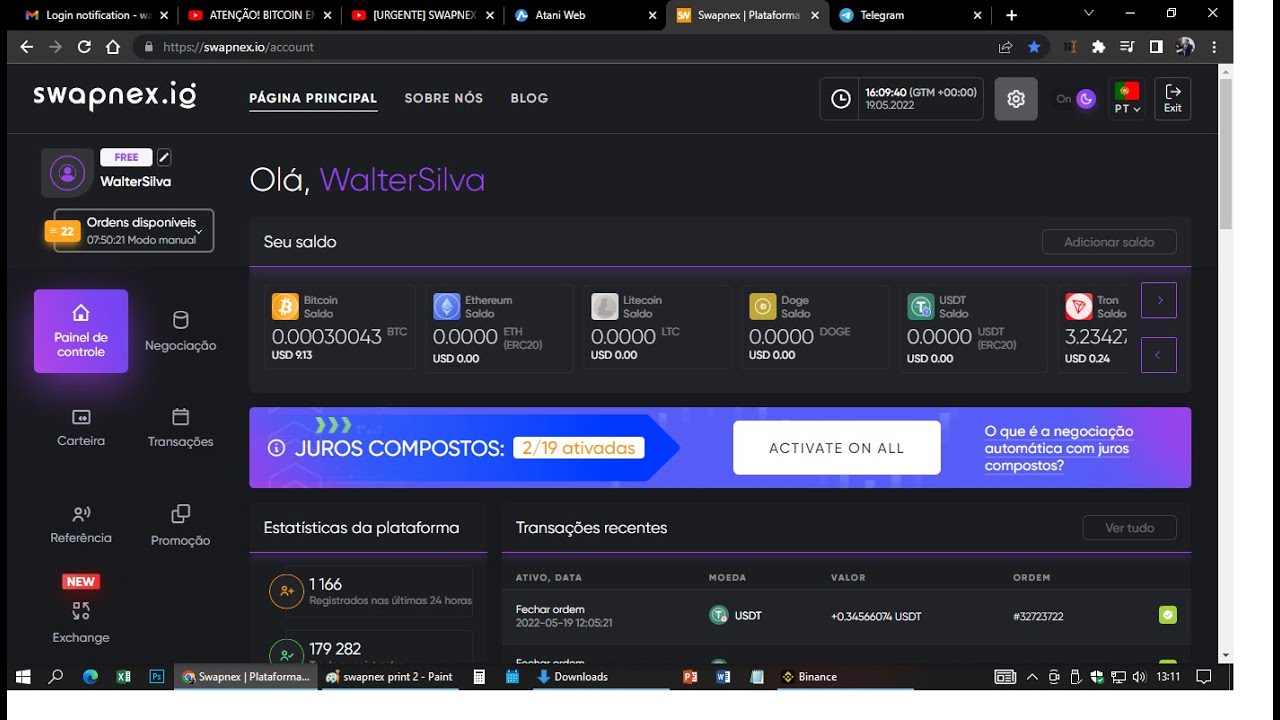 SWAPNEX - ROB&Ocirc; DE ARBITRAGEM