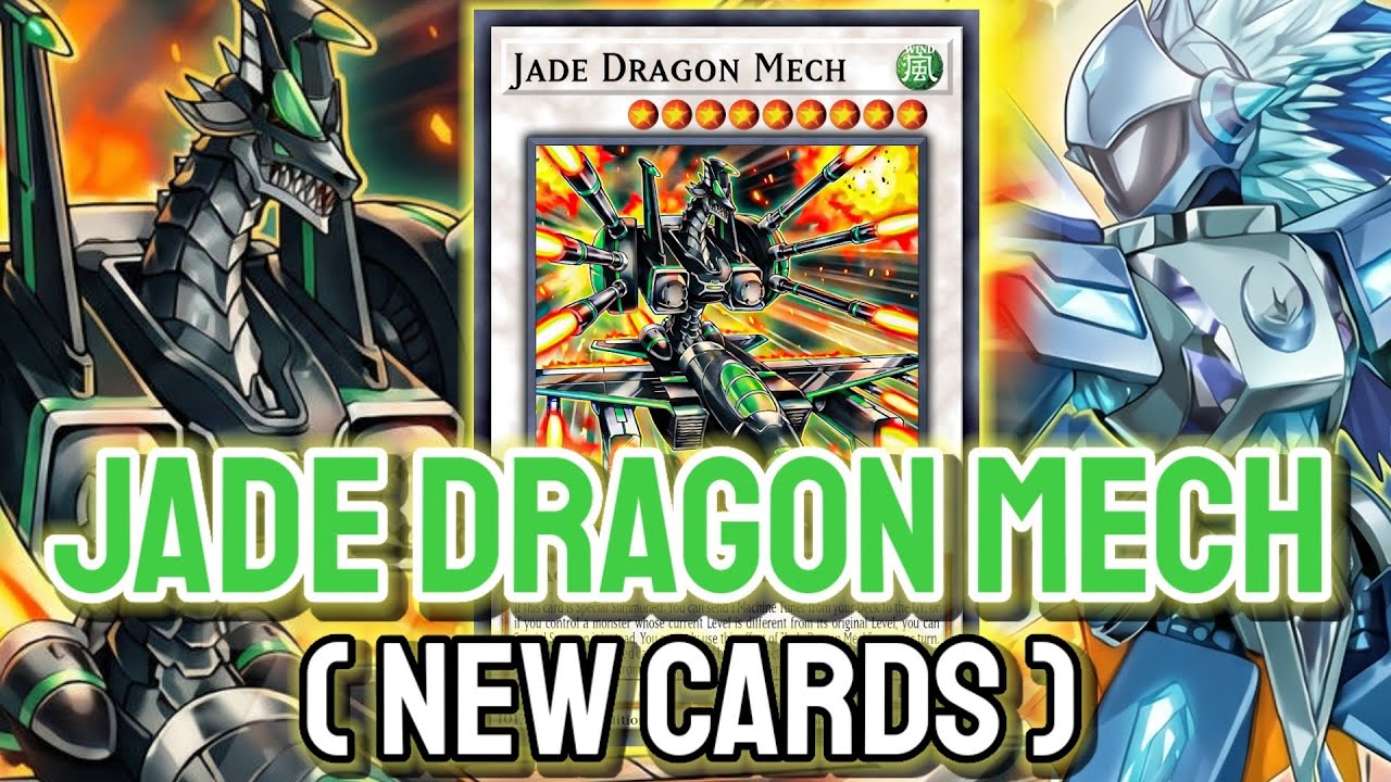 New Dragon Mech ‼️ YGOPRO - Jade Dragon Mech | Crystron Jan.2026 | New Cards
