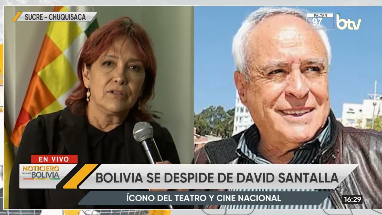 Restos de David Santalla llegan al aeropuerto Alcantarí para ser trasladados a La Paz