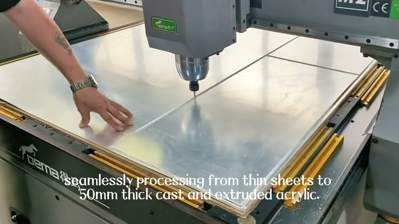 Acrylic CNC Cutting Machine: Precision & Automation in Action
