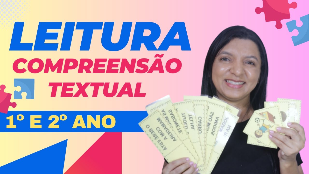 Jogo lúdico - Leitura e Compreensão textual [1º e 2º ANO] Professor em Sala