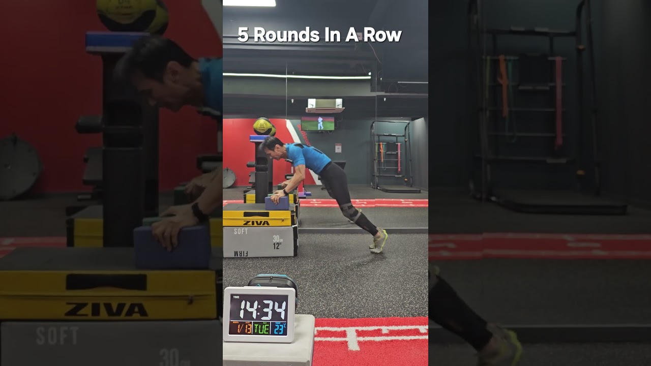 Burpee Box Jump 5 Rounds 