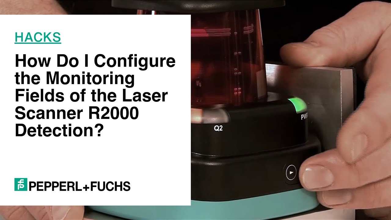 How To: How Do I Configure the Monitoring Fields of the Laser Scanner R2000 Detection?