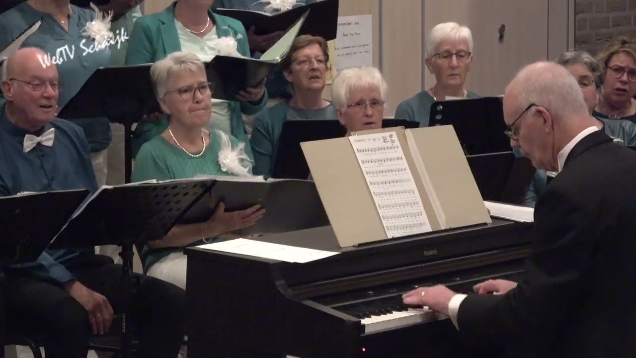 Feestelijk concert koor Schalmei Schaijk 45 jaar 1