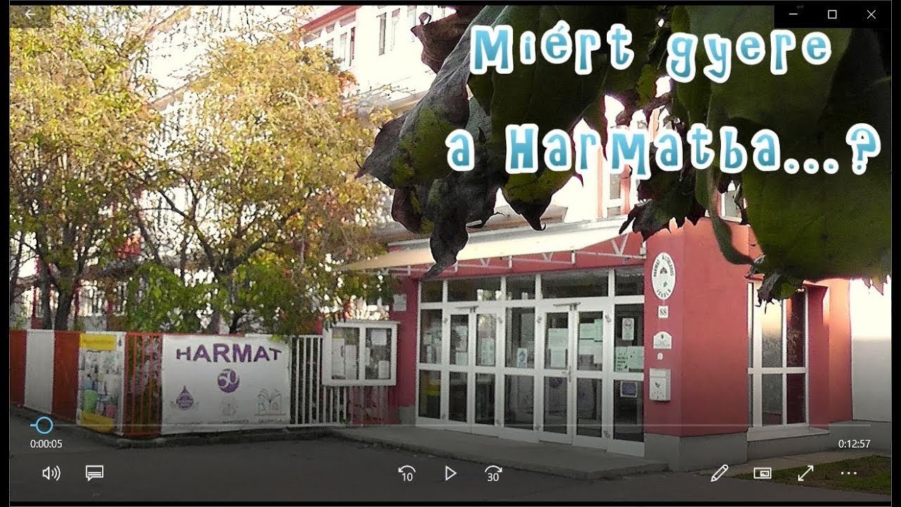 Miért gyere a Harmatba ... ?