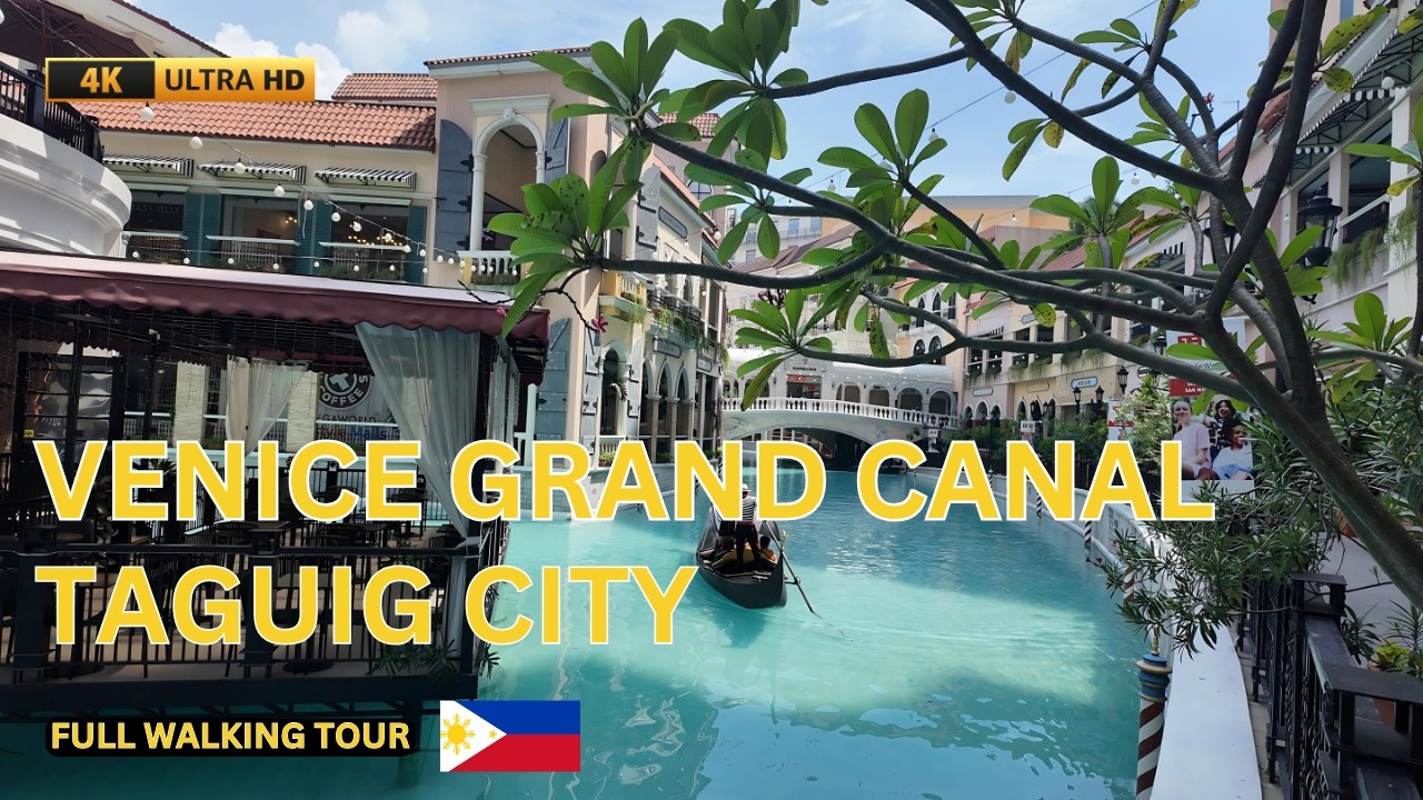 Venice Grand Canal Mall: The BEST Mall in McKinley Hills, Taguig!