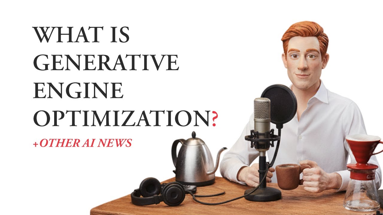 What is Generative Engine Optimization (GEO)? Is it Replacing SEO? (+ Other AI News You Should Know)