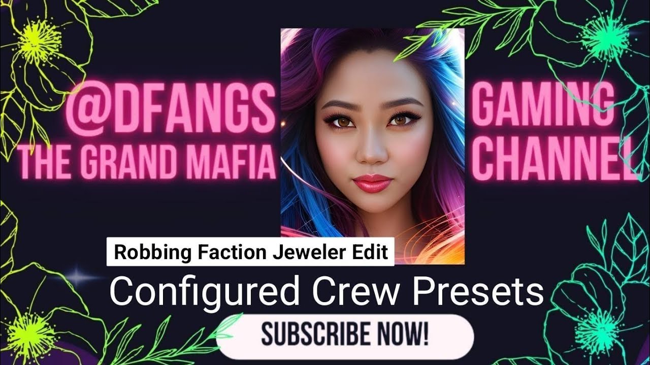 The Grand Mafia - Configured Crew Preset for Faction Jeweler @DFangS #diamonds #gaming #games
