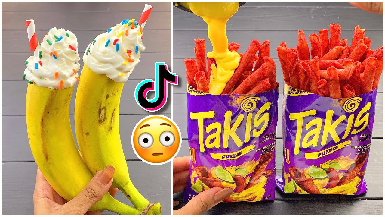طبخات وتجارب عجيبة من التيك توك😳!! كوب بالموز 🤔!
